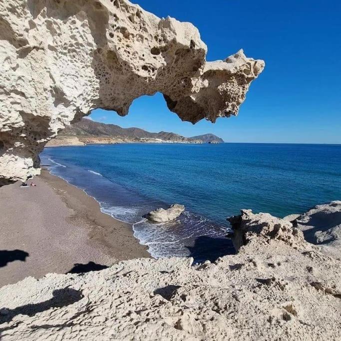 Apartamento Los Escullos Acantilado Almería Extérieur photo